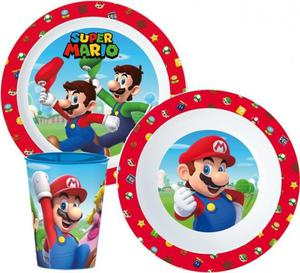 Zestaw naczy obiadowy Super Mario Bros - 2861362823