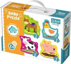 Puzzle BABY CLASSIC Zwierzta na Safari TREFL 36073 - 2876471511