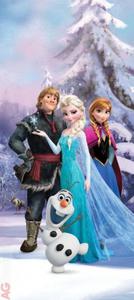 Fototapeta Kraina Lodu 90x202cm Disney Frozen - 2874488410