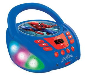 Boombox Spiderman odtwarzacz CD AUX MIC JACK new - 2870956227