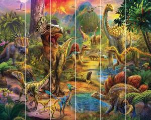 Tapeta 3D Dinozaury Landscape - 2875941316