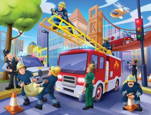 Tapeta Straak Sam Fireman Sam Emergency - 2871384144