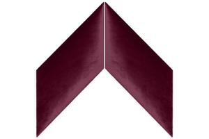 Panel materiaowy jodeka francuska , kolor ciemny bordo 2x30x60 - 2858964100