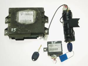 komplet, zestaw: komputer, stacyjka, kluczyki, centralka immobiliser Fiat Palio 1,2 IAW 18F.B2 46468262 - 2840496828