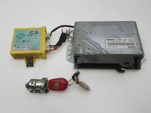 komplet, zestaw: komputer, stacyjka, kluczyk, centralka immobiliser Alfa Romeo 145, 146 Bosch 0261204481 - 2862344095