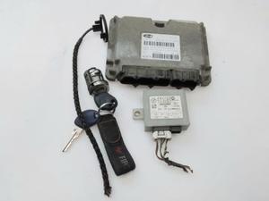 komplet, zestaw: komputer, stacyjka, kluczyk, centralka immobiliser Fiat Seicento 1,1 MPI IAW 4AF.M9 51793106 - 2868536947