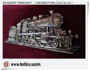 Dua mosina lokomotywa - Upominek dla kolejarza - Zawieszka emblemat - 2869591055