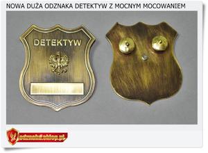 NOWA PolskaA ODZNAKA DETEKTYW Z OREM - 2823554565