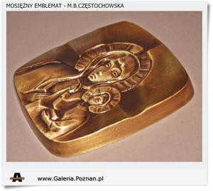 Mosiny emblemat Matka Boska Czstochowska