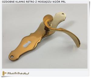 Mosine klamki retro PRL - 2877470650