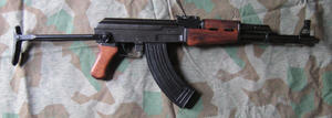 Karabin Kbk AKS 47 z kolb skadan + magazynek - 2878025070