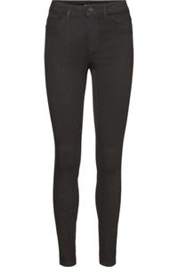 Vero Moda Czarne Spodnie Skinny Fit, Regular - 2860037642