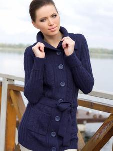 Sweter Sweter Model 647720802 Navy Blue - 1161176775