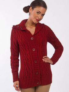 Sweter Sweter Model Greta Dark Red - 1161176862