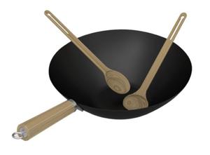 Wok stalowy z powok Culinary Modular - 2860122427