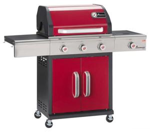 Grill gazowy TRITON PTS 3.1 bordo z kuchenk boczn 12941 - 2860122430