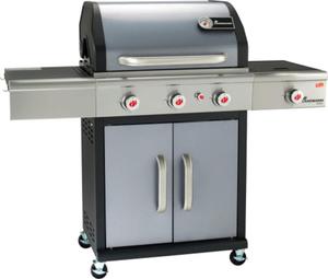 Grill gazowy TRITON PTS 3.1 grafitowy z kuchenk boczn 12949 - 2860122667