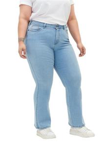 ZIZZI KLASYCZNE JASNO NIEBIESKIE JEANSY BOOTCUT 664C - 2878151566