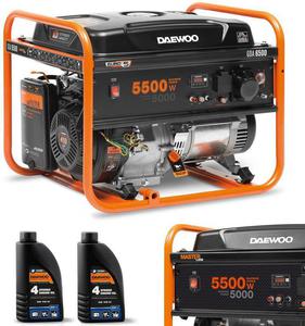 ZESTAW AGREGAT PRDOTWRCZY DAEWOO GDA 6500 5.0kW + 2x GENERATOR OIL SAE 10W-30 DWO 600 - 2876643166