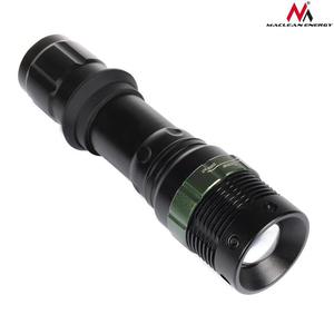 Latarka rowerowa Maclean MCE175 Cree 200 lumen LED + adowarka zestaw - 2878756099