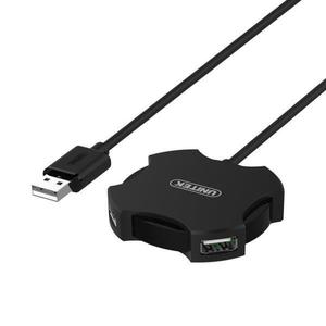 Hub USB Unitek Y-2178 4x USB 2.0 micro - czarny - 2876645764