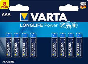 Baterie VARTA LONGLIFE POWER AAA 1.5V 8 szt - 2876646465