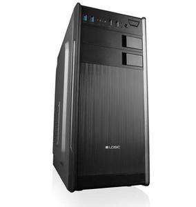 Obudowa LOGIC K23 ATX/mATX Midi USB 3.0 Black bez zasilacza - 2878756249