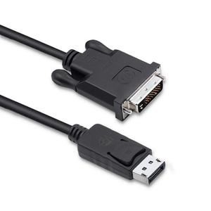 Kabel adapter Qoltec DisplayPort | DVI (24+1) mski | 1.8m - 2876649397