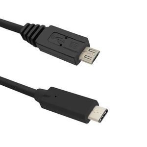 Kabel USB Qoltec 3.1 typ C mski Micro USB 2.0 B mski 1,2m - 2876649399