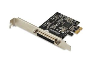 Kontroler LPT DIGITUS PCIe, 1x Parallel/LPT, Low Profile, Chipset AX99100 - 2878037101