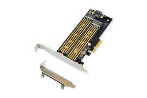 Karta rozszerze (Kontroler) DIGITUS M.2 NGFF/NVMe SSD PCIe 3.0 SATA 110, 80, 60, 42, 30mm - 2878273343