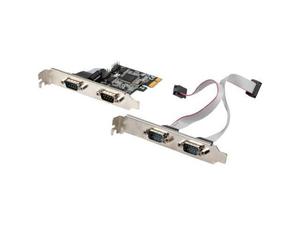 Karta Lanberg PCI Express -> COM 9Pin x4 + ledzie low profile - 2878037103
