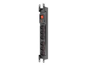 Listwa zasilajca Armac Rack M6 3m 6 gniazd czarna - 2876649888