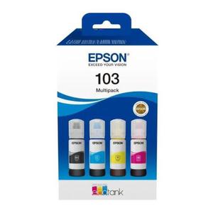 Tusz EPSON 103 EcoTank Multipack 4 kolory (4x65 ml) - 2876650260