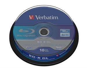 BD-R Verbatim 50 GB SL DataLife Cake 10 - 2876651576