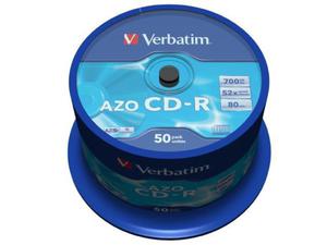 CD-R Verbatim 700MB AZO (Cake 50) - 2876651578