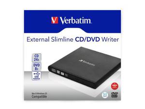Nagrywarka zewntrzna Verbatim CD/DVD RW USB 2.0 SLIM - 2878273697