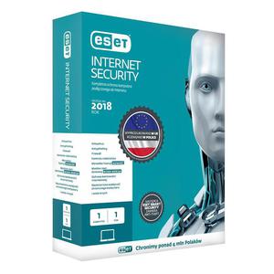 Oprogramowanie ESET Internet Security dla 1 komputera, 12 m-cy, BOX - 2876651855