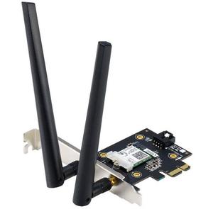 Karta sieciowa Asus PCE-AX3000 WiFi 6 802.11ax, Bluetooth 5, Dual Band, 160MHz, WPA3, OFDMA , MU-MIMO - 2876652989