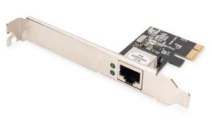Karta sieciowa DIGITUS PCI Express Gigabit Ethernet 10/100/1000Mbps - 2876653325