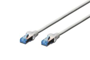 Patchcord DIGITUS FTP kat. 5e 0,25m PVC szary - 2876653391