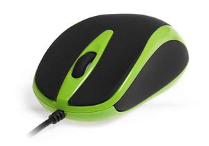 Mysz przewodowa Media-Tech PLANO MT1091G optyczna czarno-zielona - 2878274097