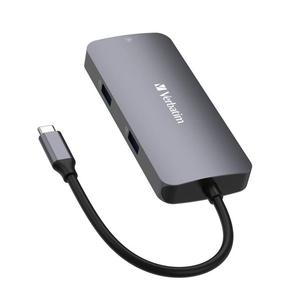 Hub USB Verbatim Multi Port CMH-05: 1x USB-C PD, 2xUSB-A 3.0, 1xHDMI, RJ-45 - 2878038719