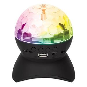 Kula Disco LED Manhattan z Gonikiem Bluetooth MP3/USB/MicroSD/ Radio - 2878038865