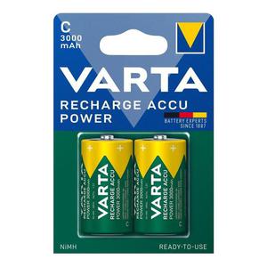 Akumulatorki VARTA Recharge Power Accu 3000mAh HR14/C 2szt - 2878607828