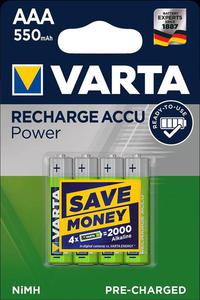 Akumulatorki VARTA R2U AAA 550mAh 4szt - 2878607829