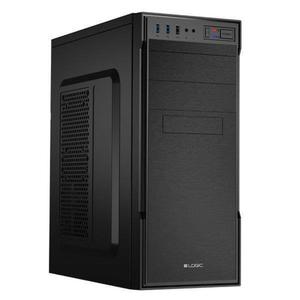 Obudowa LOGIC L1 ATX/mATX Midi 2 x USB 3.0 Black bez zasilacza - 2878757471