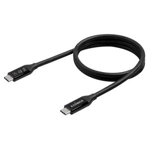 Kabel USB4/Thunderbolt 3 Edimax UC4-010TB V2 1m USB-C to USB-C czarny - 2878039623