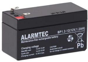 Akumulator AGM ALARMTEC serii BP 12V 1,2Ah - 2876639376