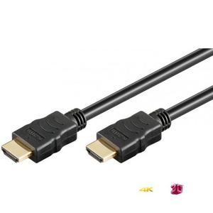 Kabel HDMI Techly HDMI-HDMI M/M 1,4 Ethernet 3D 4K, ekranowany, 2m, czarny - 2878039875